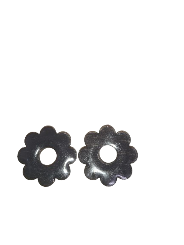 Ébène Scintillant – Pampilles artisanales bois &amp; résine