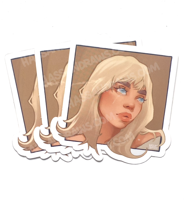 Happier Than Ever Vinyl Sticker