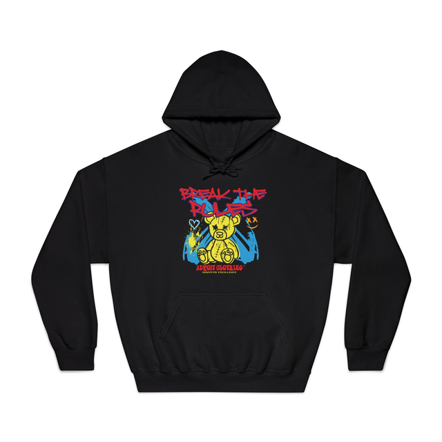 BREAK THE RULES HOODIE - Adroit Clothing