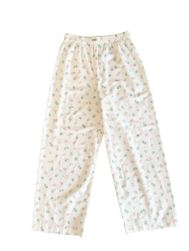 Pantalon Scarlett - petites fleurs 