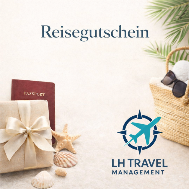 Reisegutschein inkl. VIP-Service 20€ (PDF oder Versand)