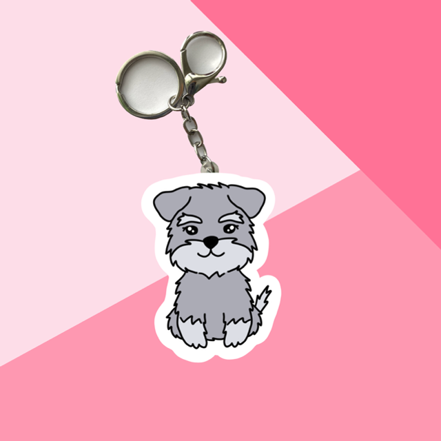 DOG keychain - Schnauzer