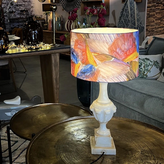 Abat jour tambour sans franges San Marco