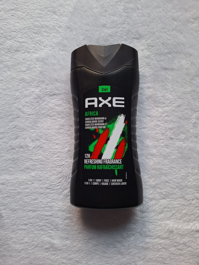 Gel douche AXE Africa 3 en 1 – 250 ml