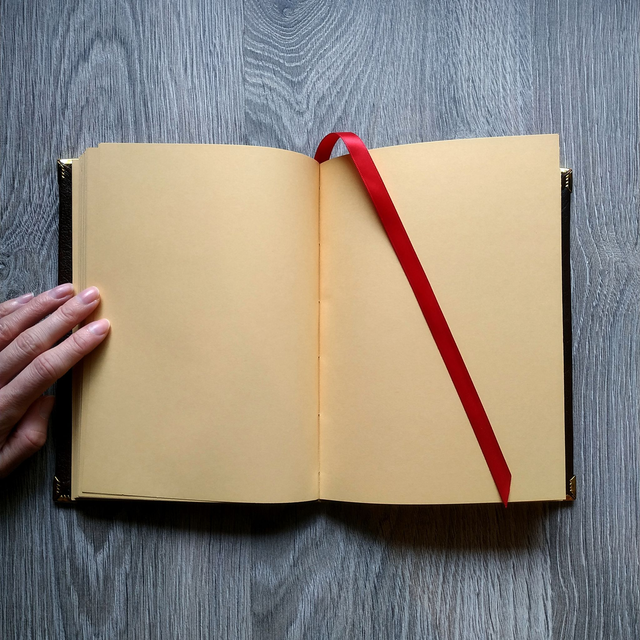 Grimoire cuir "Serrure"