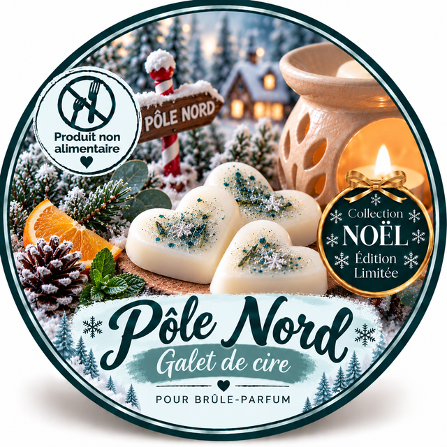 Galet de cire - Pôle Nord
