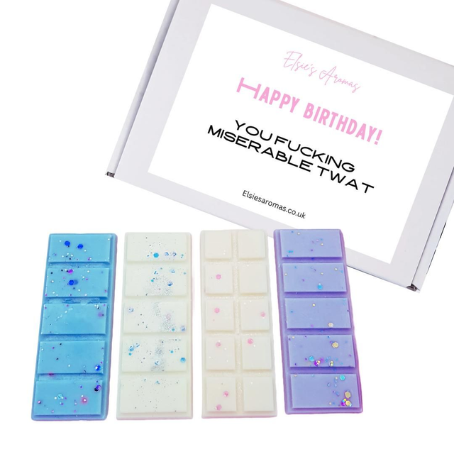 BIRTHDAY GIFT HAPPY BIRTHDAY YOU F**KING MISERABLE T*AT