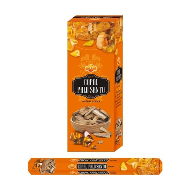 Caja GRANDE  6 uni. Incienso Sac Copa Palo Santo