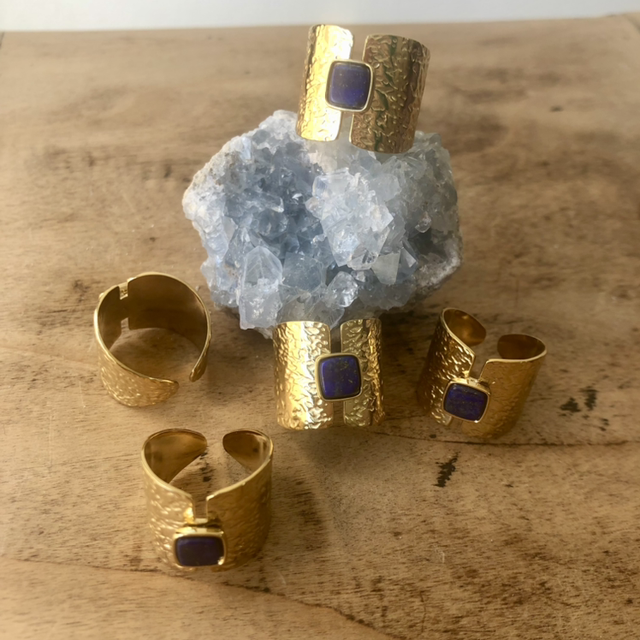 Bague lapis-lazuli 