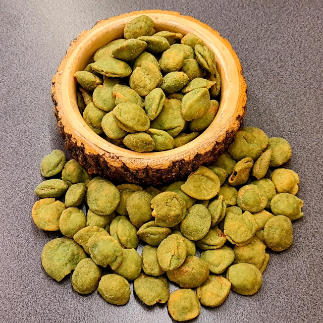 Wasabi UFO Erdnüsse scharf