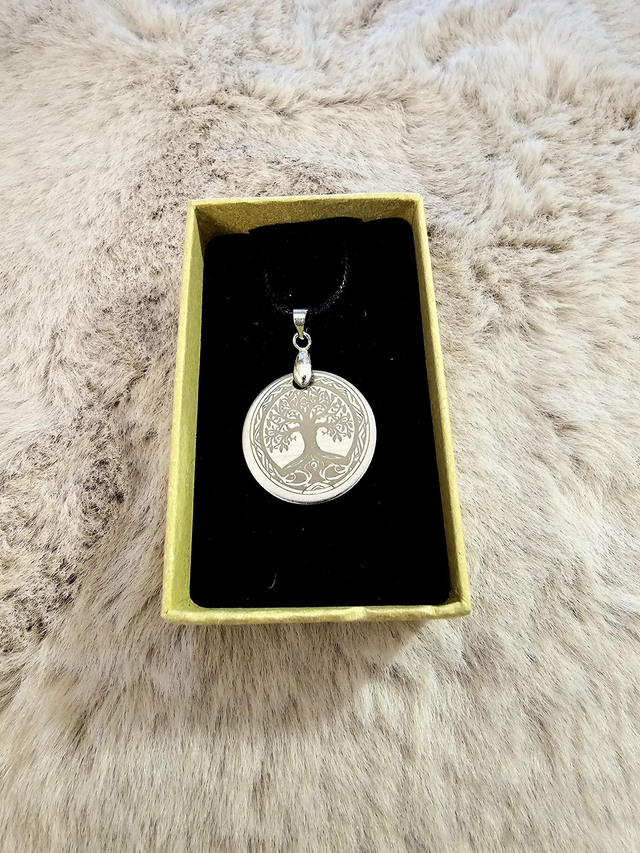 Collier acier inoxydable Arbre de vie