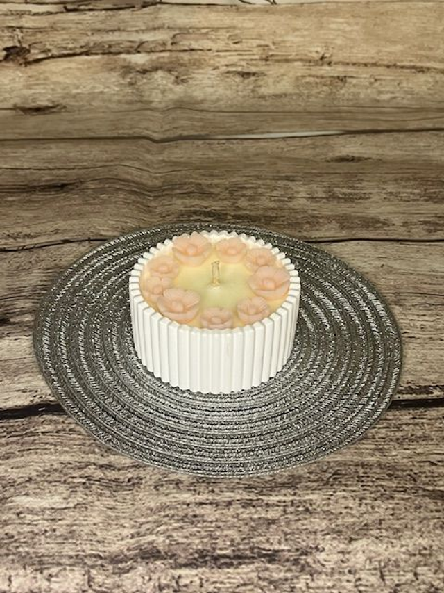 Bougie parfumée Lait de riz cerisier - 90 grammes