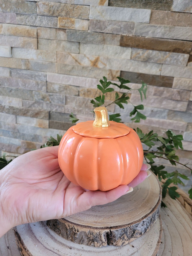 Bougie parfumée à la citrouille vanillée