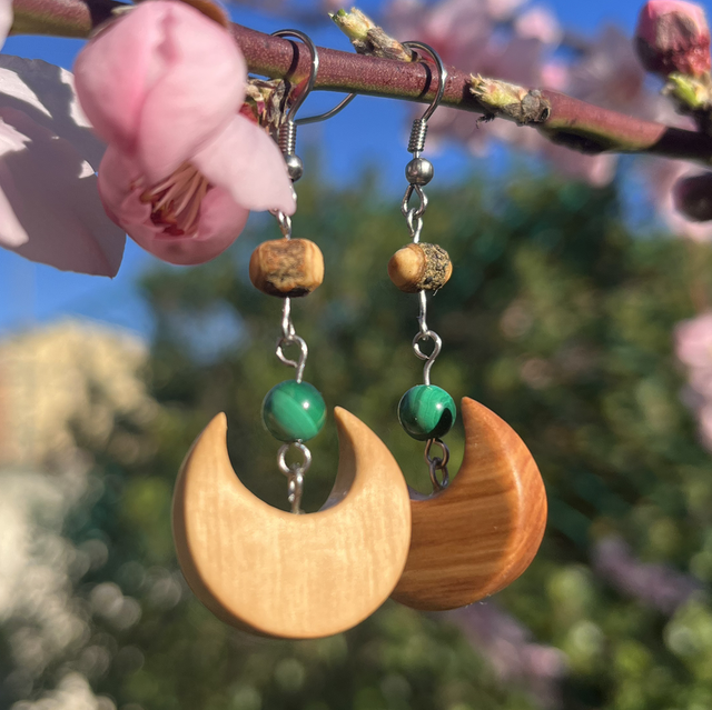 Moonlight, malachite 