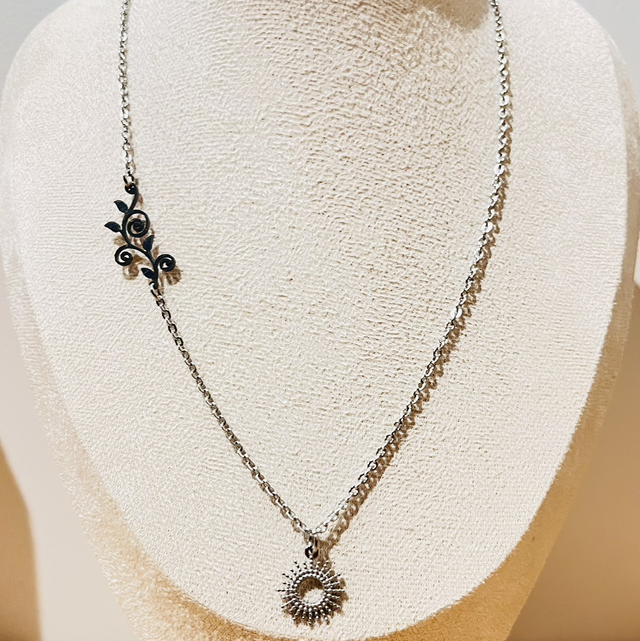 Soleil Argenté - Pièce Unique 