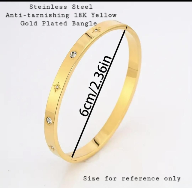 Beautiful Anti-tarnishing Platinum & 18K Yellow Gold Plated