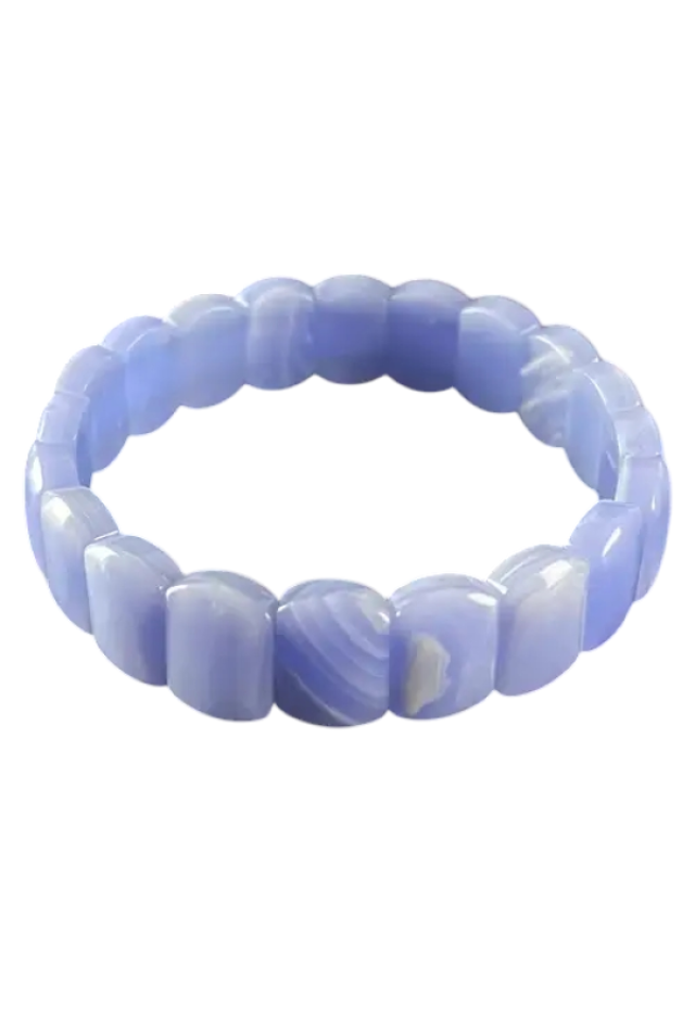 Natursteinarmband Chalcedon