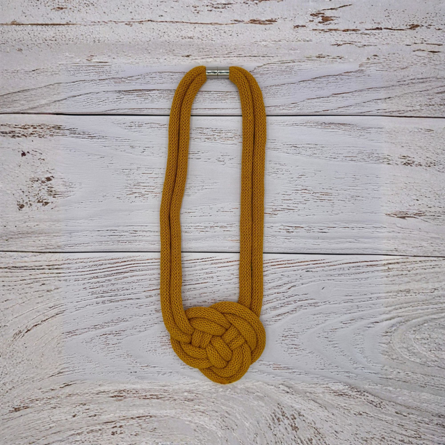One Knot Rope Necklace