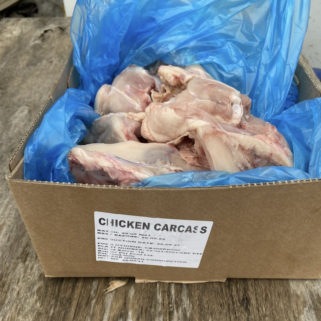 Chicken carcass’