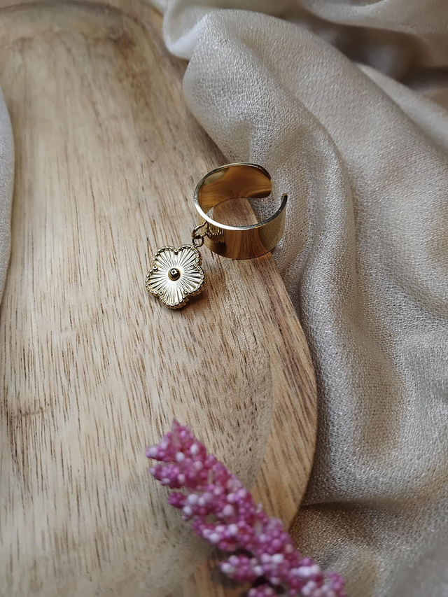 Bague ajustable en acier inoxydable 