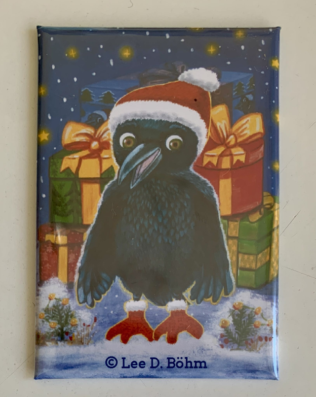 Magnet "Der kleine Rabe" / Magnet "The Little Raven"