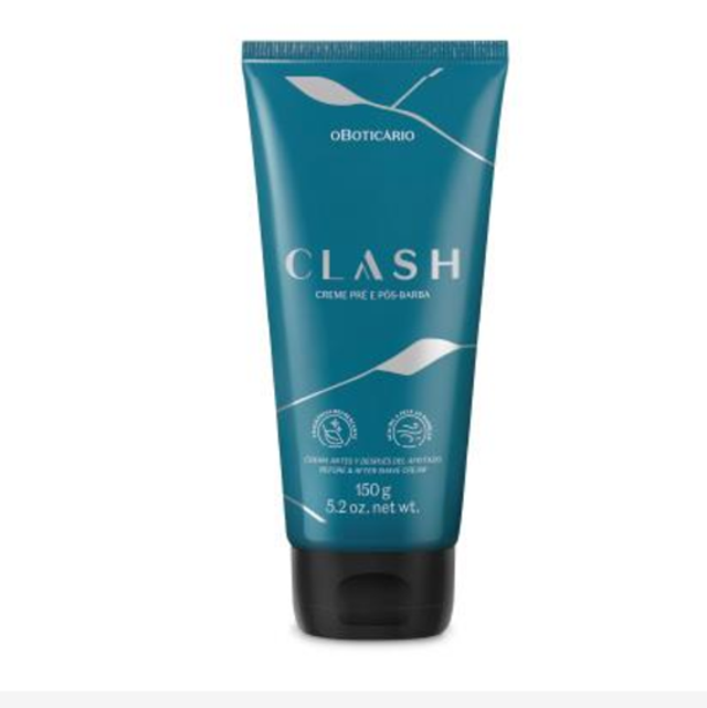 Creme Pré E Pós-Barba Clash O Boticário, 150g