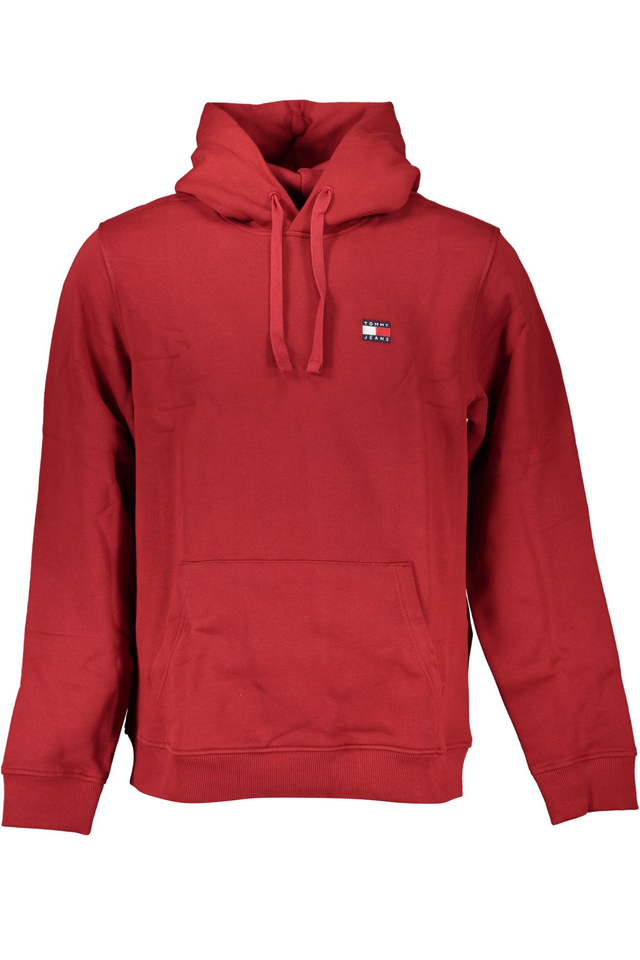 TOMMY HILFIGER FELPA SENZA ZIP UOMO ROSSO
