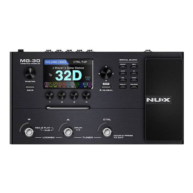NUX MG-30 / Presets Essenciais