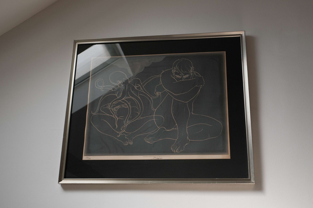 Tentacle erotica, "Couple à la pieuvre" | Pierre-Yves TREMOIS | 70's