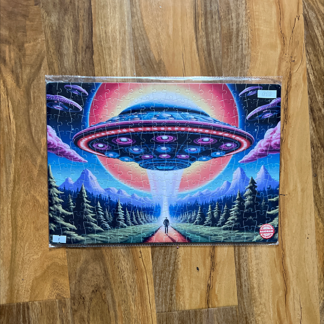 UFO  limited to 1 A3 200 piece jigsaw