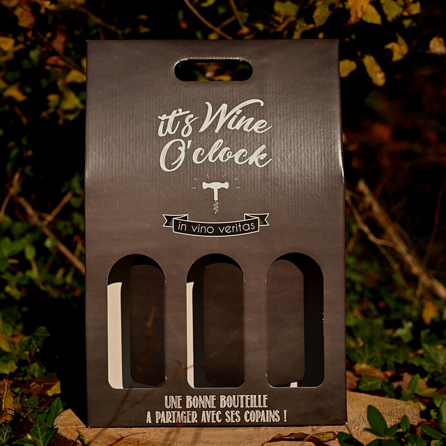 VALISETTE Manhattan "Wine O' Clock" 3 BOUTEILLES 