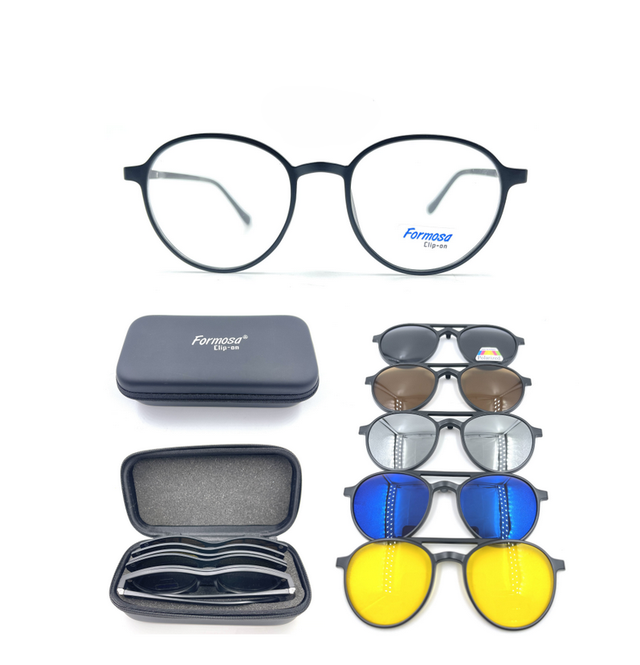 Armazón con 5 Clip-on Formosa 5FM07