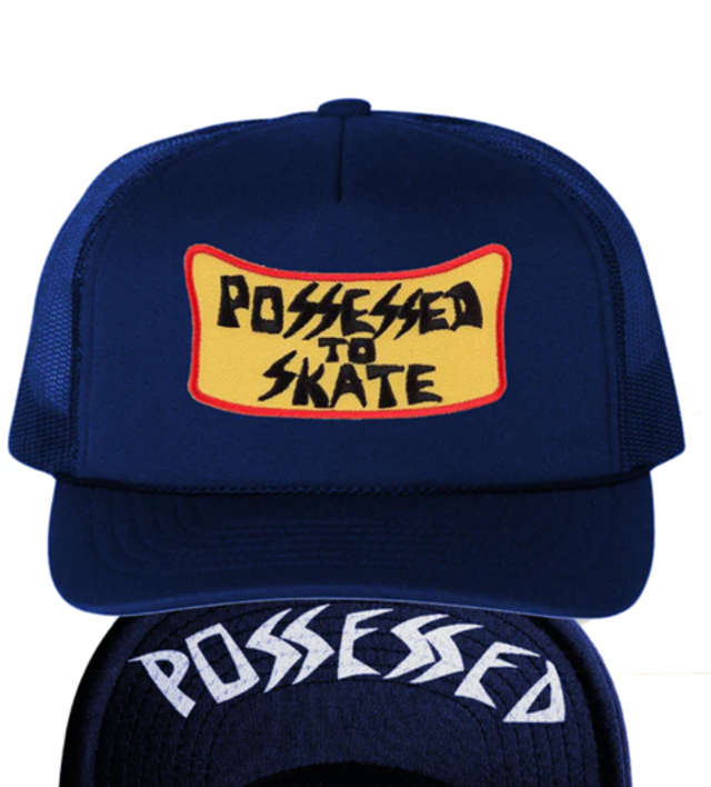 Suicidal Skates Possessed to Skate Patch Flip Mesh Hat