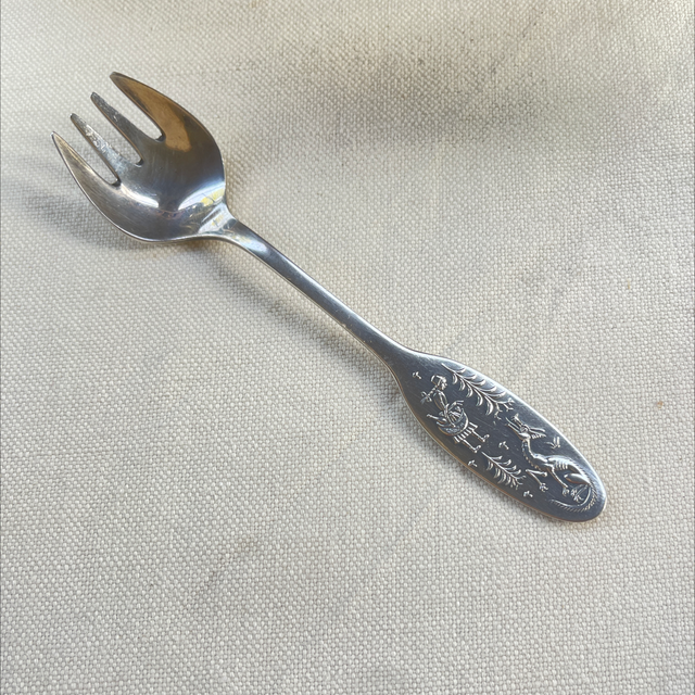 Kindergabel Vorlagegabel Grimms Märchen Vintage Wmf