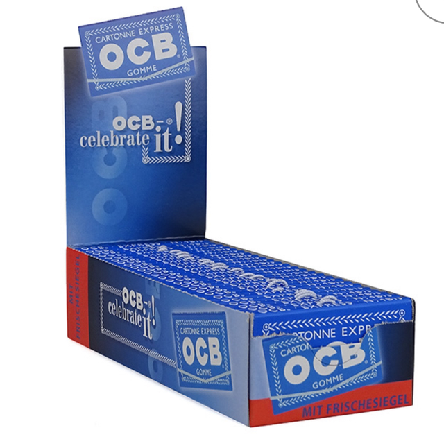 OCB kurz Blau Doppelt mit Gummizug