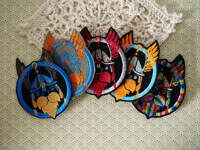 Le Gaulois du Chaos (Écusson à thermocoller ou à coudre)