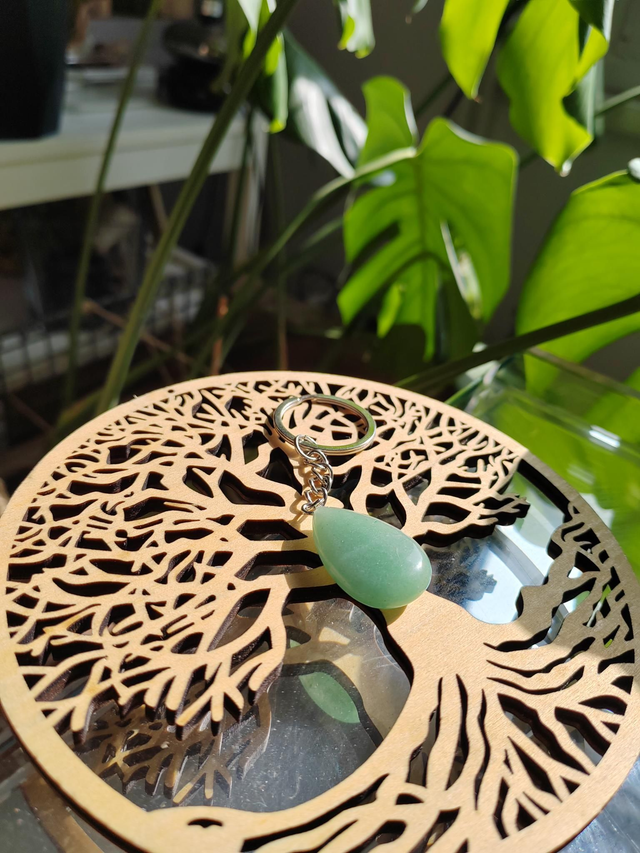 Porte clés - Aventurine verte 