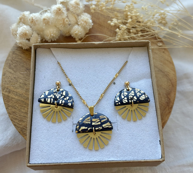 Coffret - MARINE - art déco