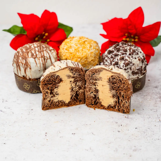 Panettone chocolat et noisettes ( Bueno )