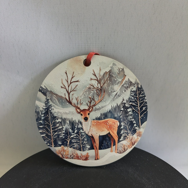Noël boule renne