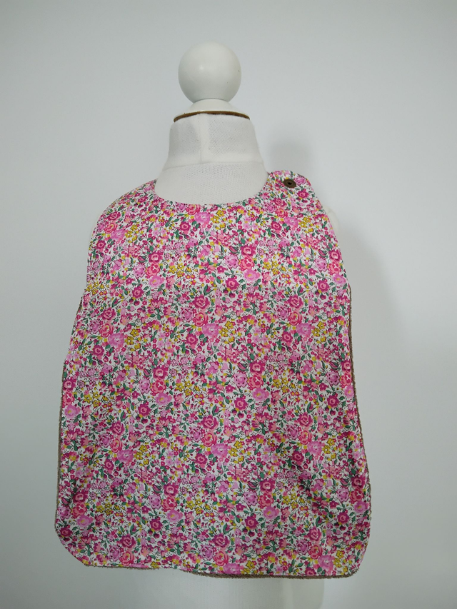 Bavoir Liberty Rose