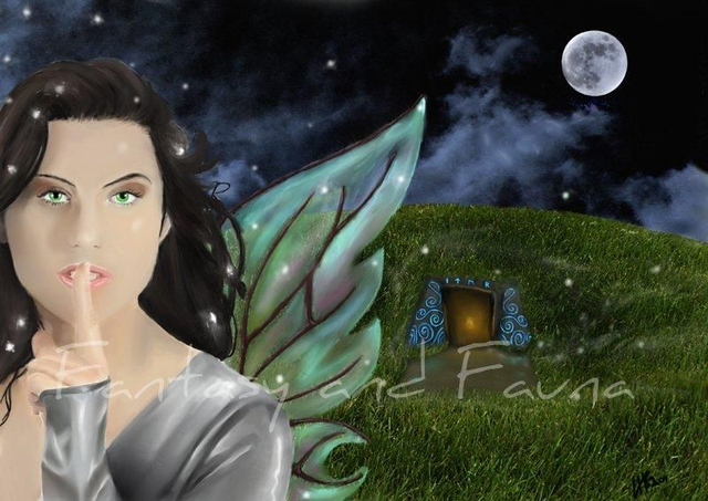 Faerieland Awaits Greeting Card