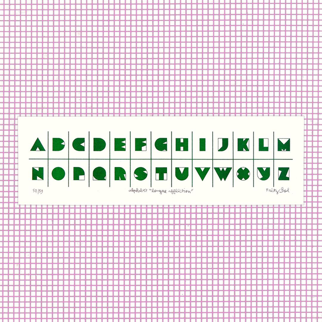 alphabet "longue affliction"