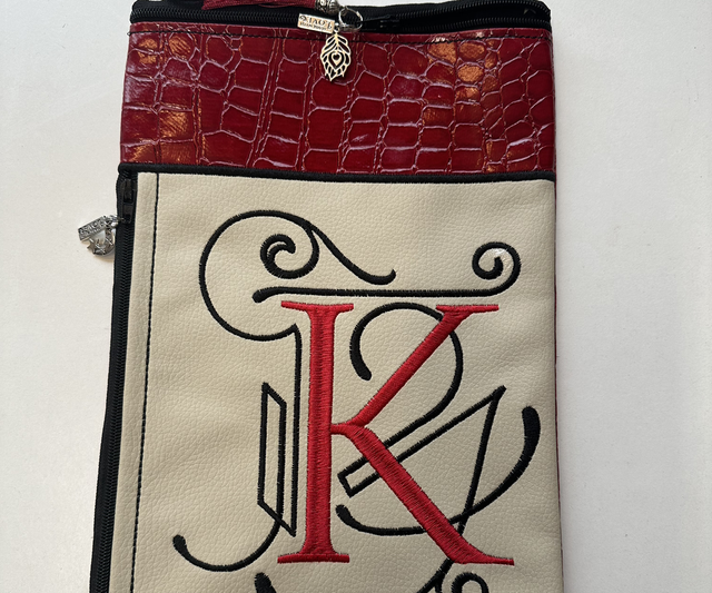 Bag - Large 2 Zips - Monogram