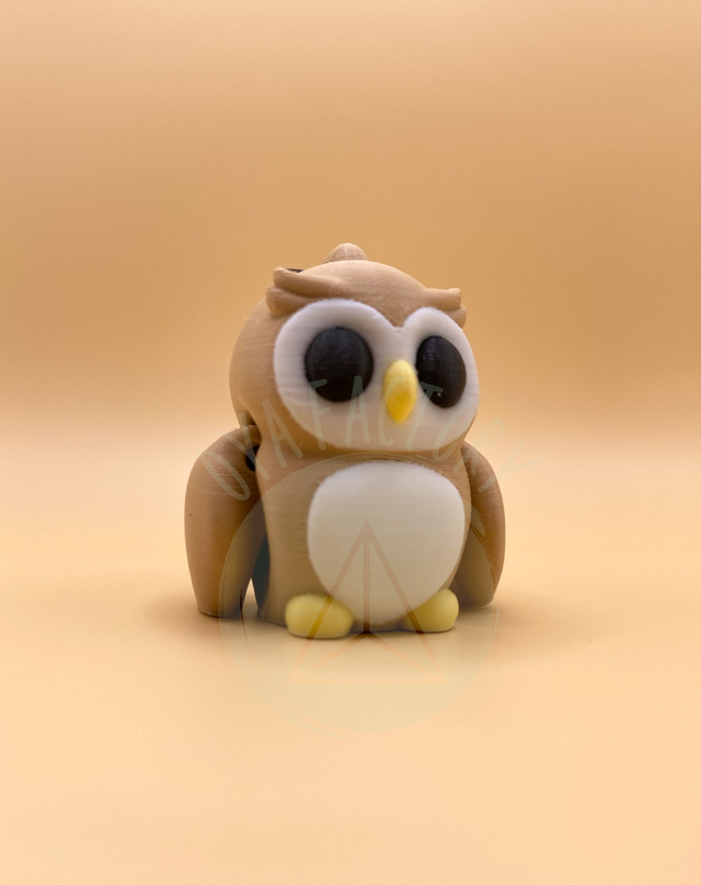 Porte-clés mini Hibou articulé
