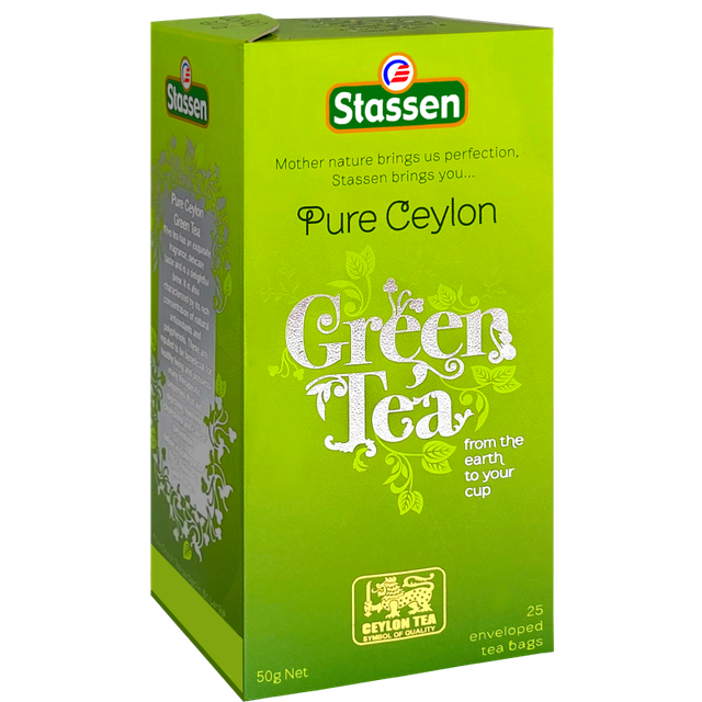 Stassen Pure Ceylon Green Tea Gastro-Teebeutel
