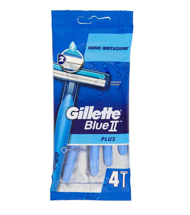 GILLETTE LAMETTE BLU II/4PZ