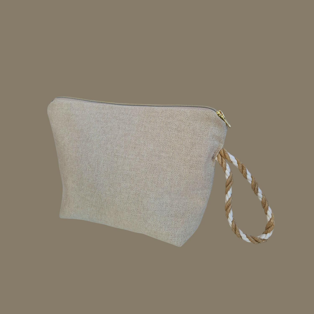 Wristlet Bag Beige