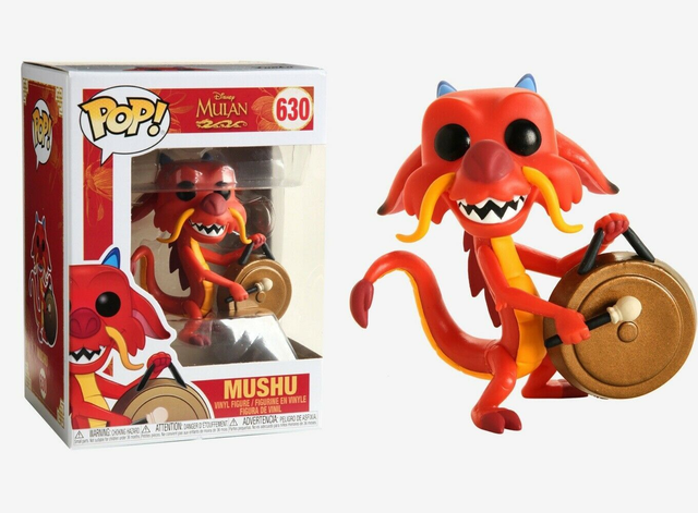 Funko Pop! Vinyl Figurine Mulan - Mushu With Gong