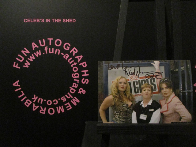 Nicole Faraday Authentic Autographed 6x4 Photograph (A)(SEE PIC)